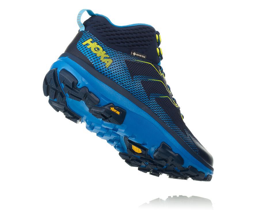 Botas De Montaña Hoka One One Hombre Azul Marino - Toa Gore-Tex - WJLZ94863